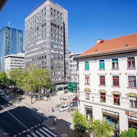 Central View Point Apartment Lublaň Exteriér fotografie